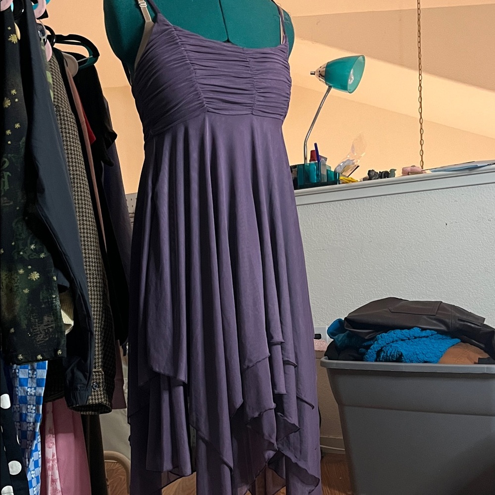 Tilly's Lavender Asymmetrical Dress
